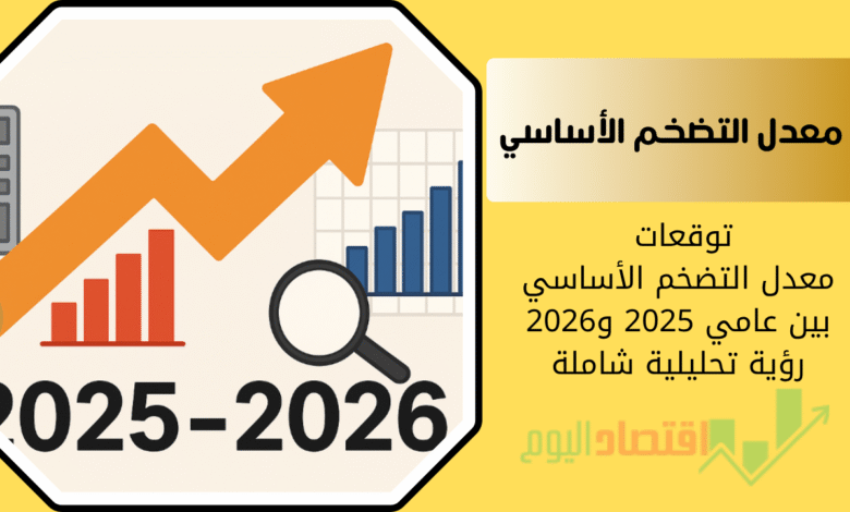 توقعات معدل التضخم الأساسي بين عامي 2025 و2026 | رؤية تحليلية شاملة 1 معدل التضخم الأساسي