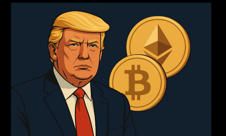 ترامب يُطلق صندوقًا مشتركًا لبيتكوين وإيثريوم 1 ترامب يُطلق صندوقًا مشتركًا لبيتكوين وإيثريوم