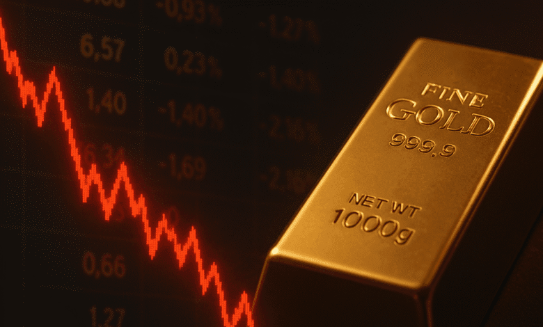 الذهب يتراجع مع تبدد رهانات خفض الفائدة 1 الذهب يتراجع مع تبدد رهانات خفض الفائدة