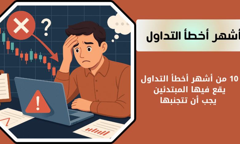 10 من أشهر أخطأ التداول يقع فيها المبتدئين | يجب أن تتجنبها 1 أخطاء شائعة في التداول يجب تجنبها