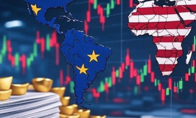 اتفاق وشيك بين أوروبا وأمريكا ينعش الأسواق ويُخفض الذهب