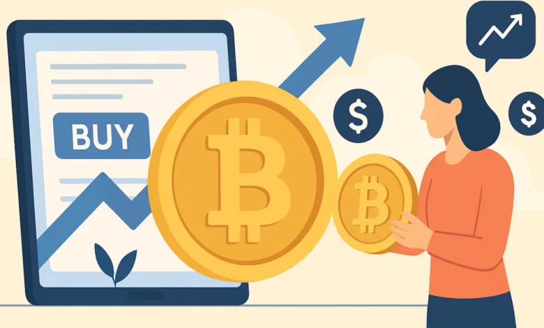 دليل للمبتدئين شراء البيتكوين BTC | والخطوات الأساسية في 2026 1 شراء البيتكوين