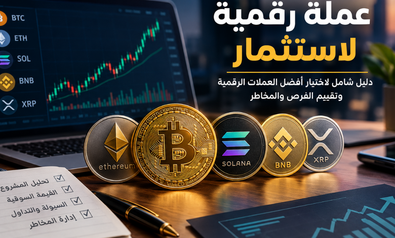 عملة رقمية للاستثمار