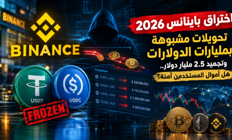 اختراق باينانس بمليارات الدولارات